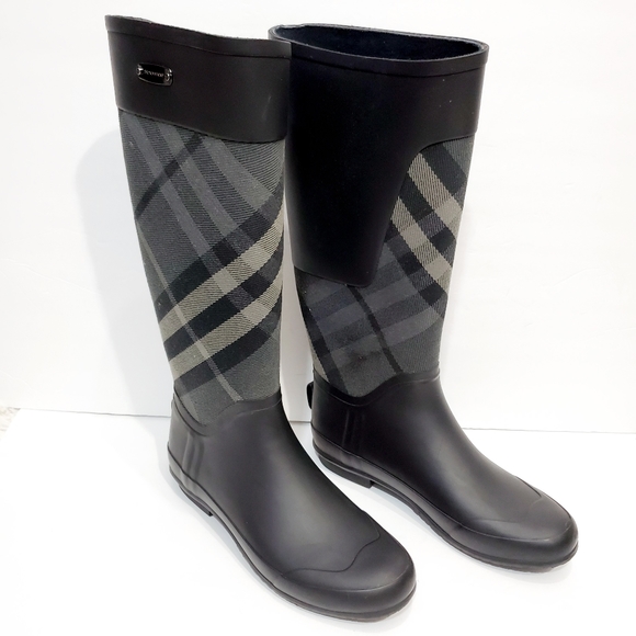 clemence rain boot burberry